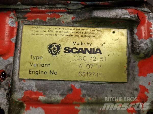 Scania DC12 51A Motorlar