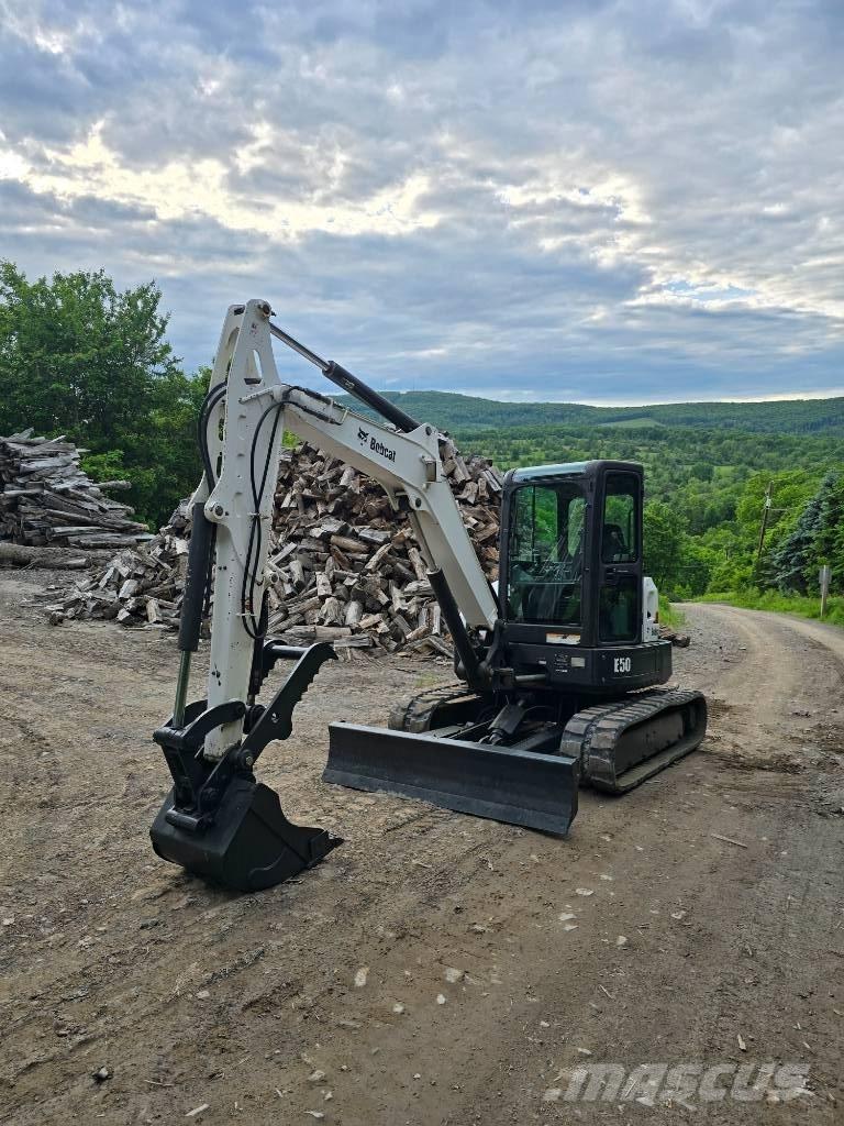 Bobcat E 50 Mini ekskavatörler, 7 tona dek