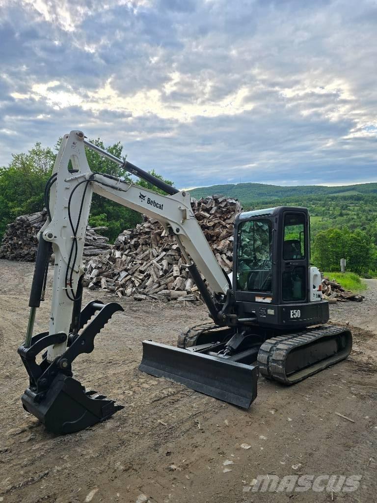Bobcat E 50 Mini ekskavatörler, 7 tona dek