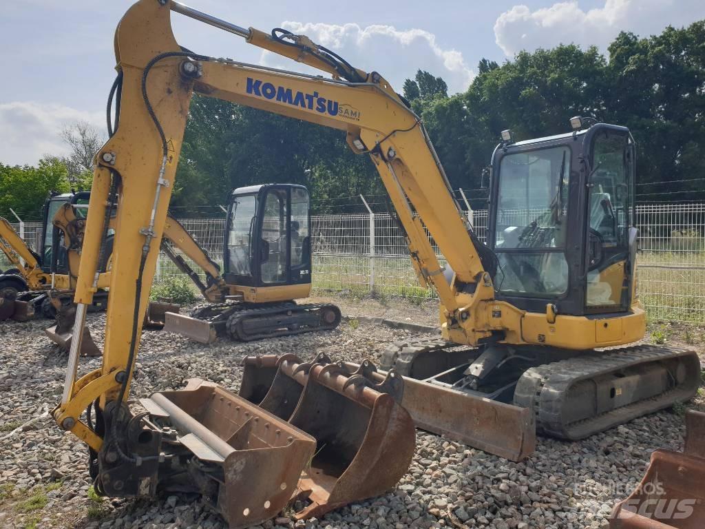 Komatsu PC55MR-5 Mini ekskavatörler, 7 tona dek