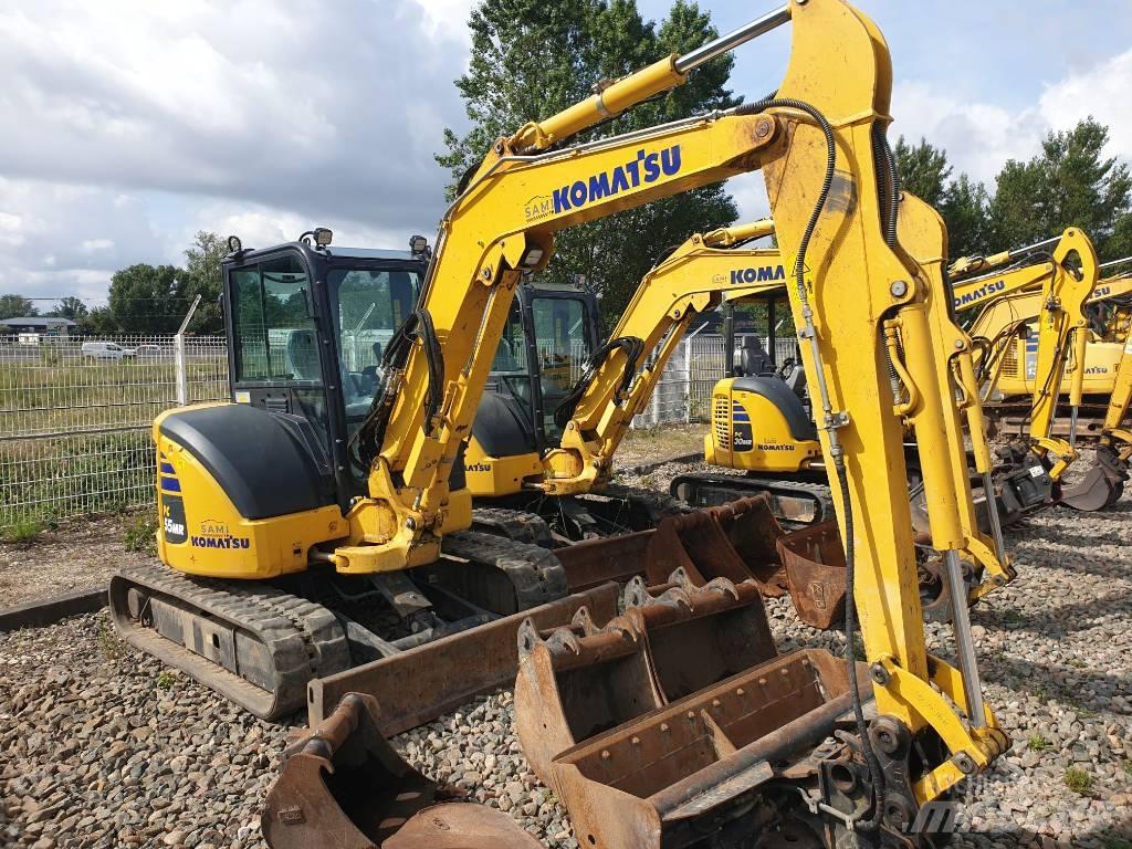 Komatsu PC55MR-5 Mini ekskavatörler, 7 tona dek