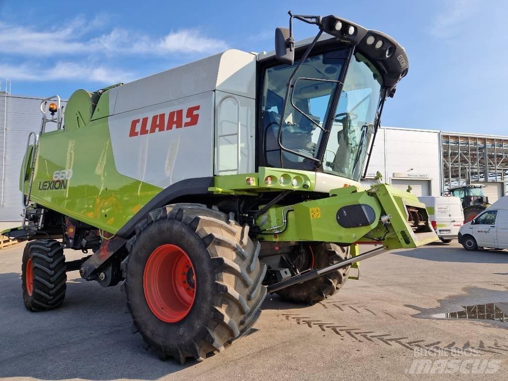 CLAAS Lexion 660 Biçerdöverler