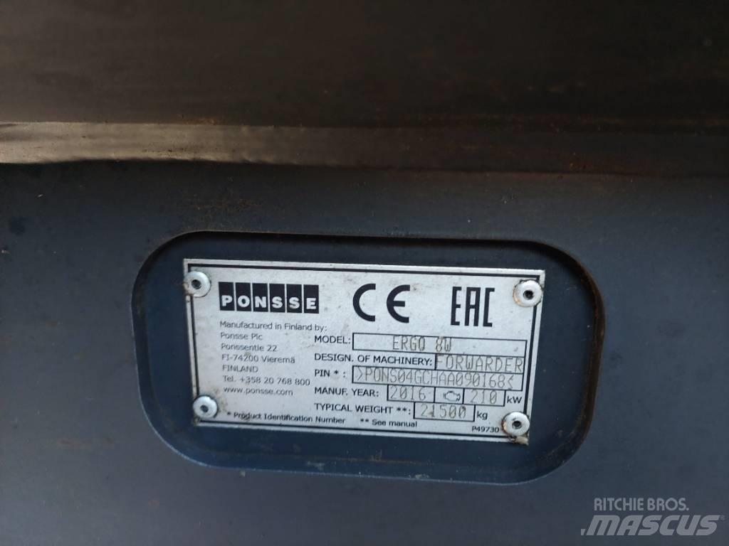 Ponsse Ergo 8W Biçerdöverler
