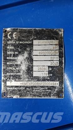 Komatsu 895 Tomruk yükleyici traktörler