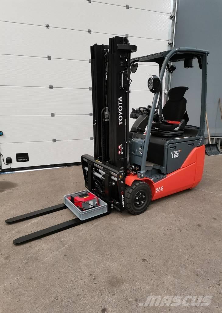 Toyota 8FBEK18T Elektrikli forkliftler