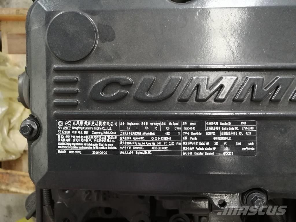 Cummins L375-30 Motorlar