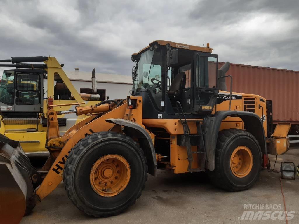 Hyundai HL 757-9 A Tekerlekli yükleyiciler
