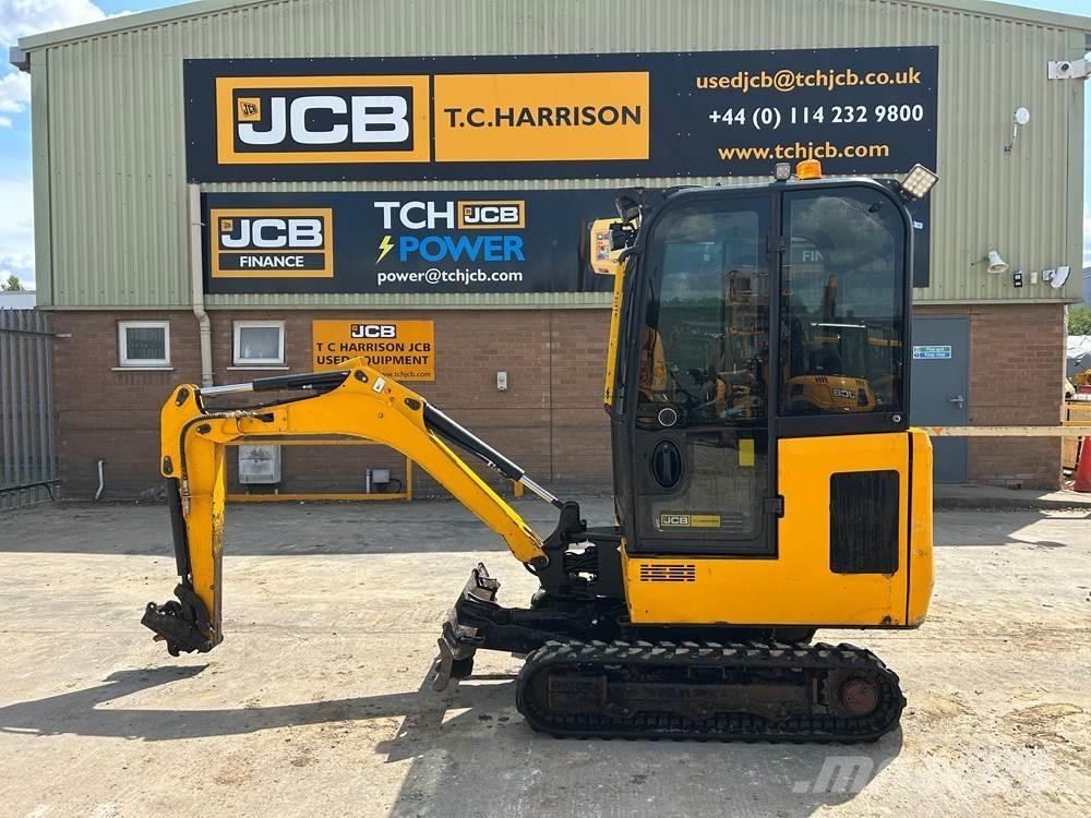 JCB 16C-1 Mini ekskavatörler, 7 tona dek