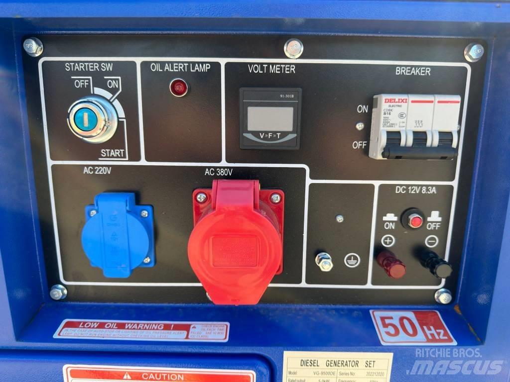  Voltz VG-9500DE NEW Dizel Jeneratörler