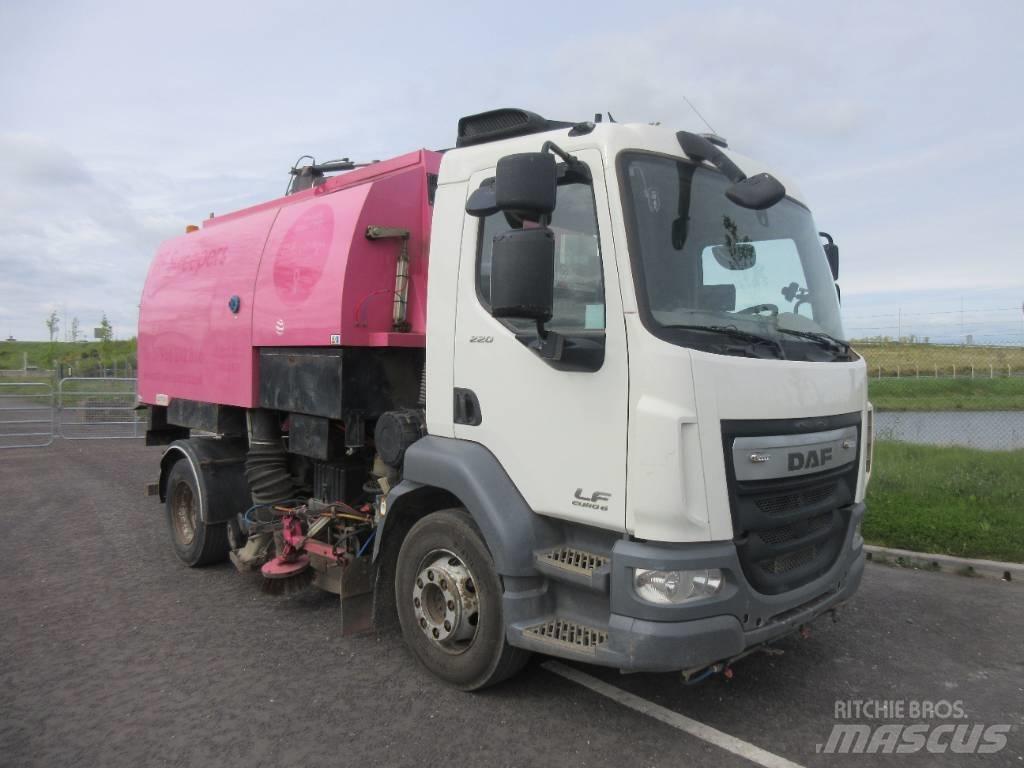 DAF 55.220 Süpürme kamyonları