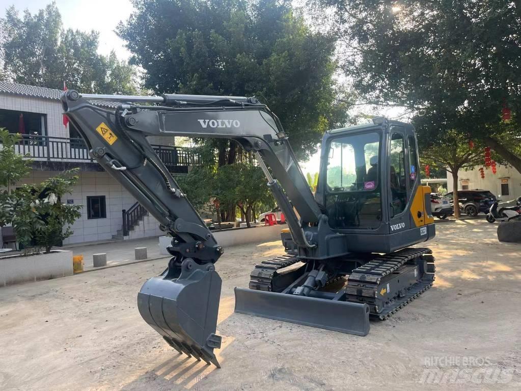 Volvo EC 55D Mini ekskavatörler, 7 tona dek