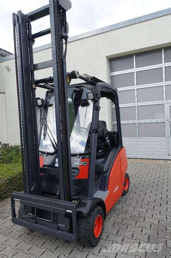 Linde H20T-01 LPG'li forkliftler