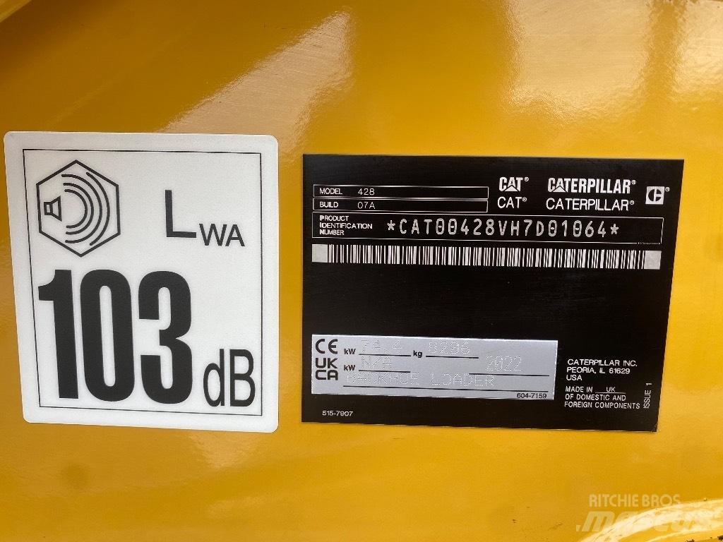 CAT 428 Kazıcı yükleyiciler - beko loder