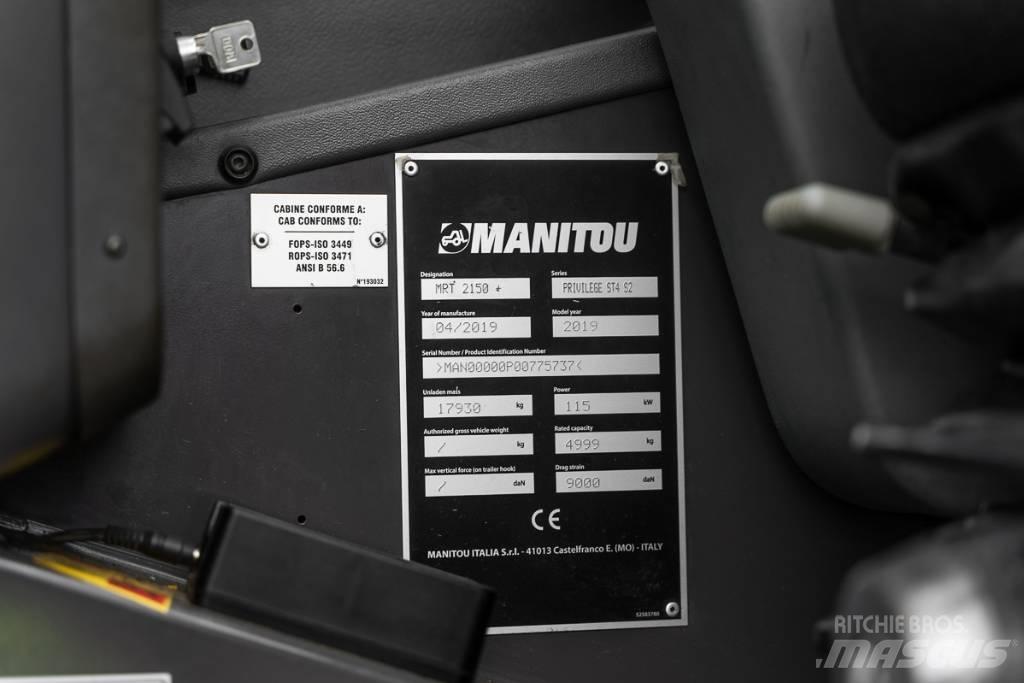 Manitou MRT 2150 Teleskopik yükleyiciler