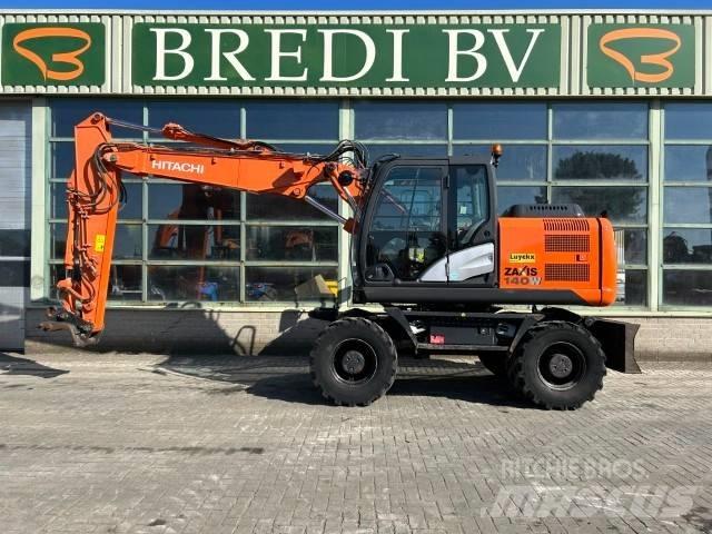 Hitachi ZX 140 W-5B Lastik tekerli ekskavatörler