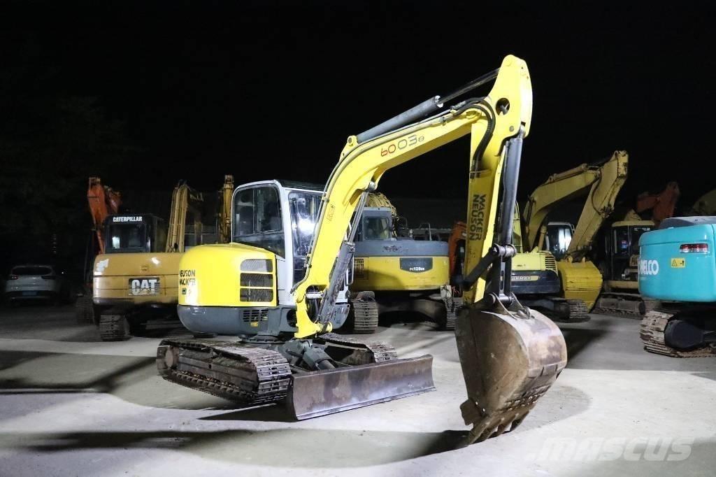 Wacker Neuson 6003 Paletli ekskavatörler