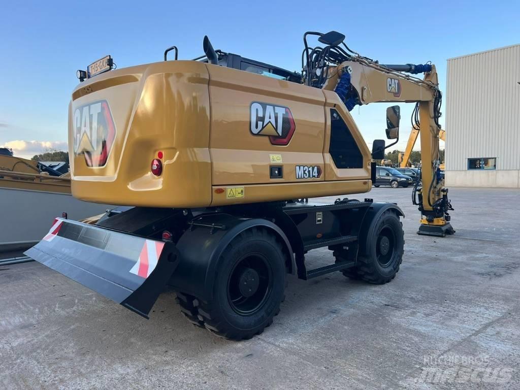 CAT M314 Lastik tekerli ekskavatörler