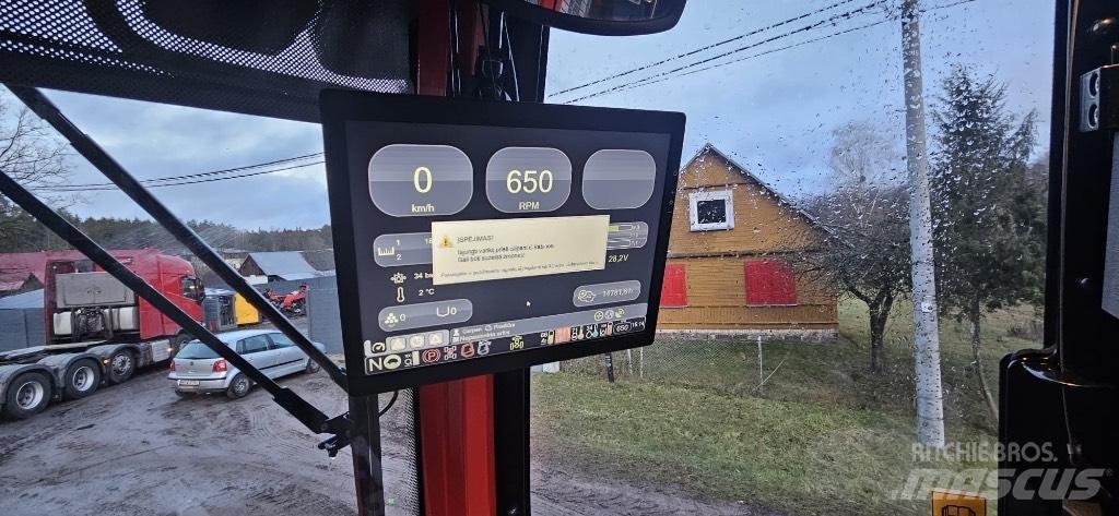 Komatsu 855 Tomruk yükleyici traktörler