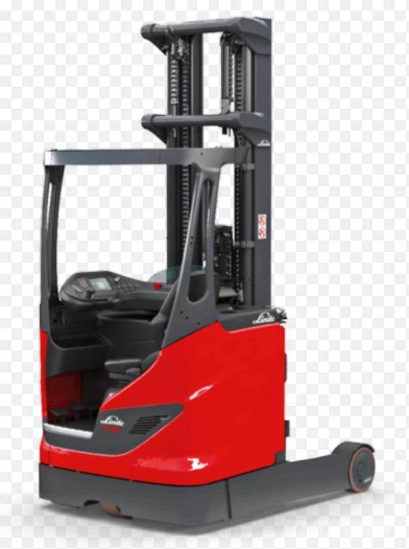 Linde R14G Reach truck - depo içi istif araçları