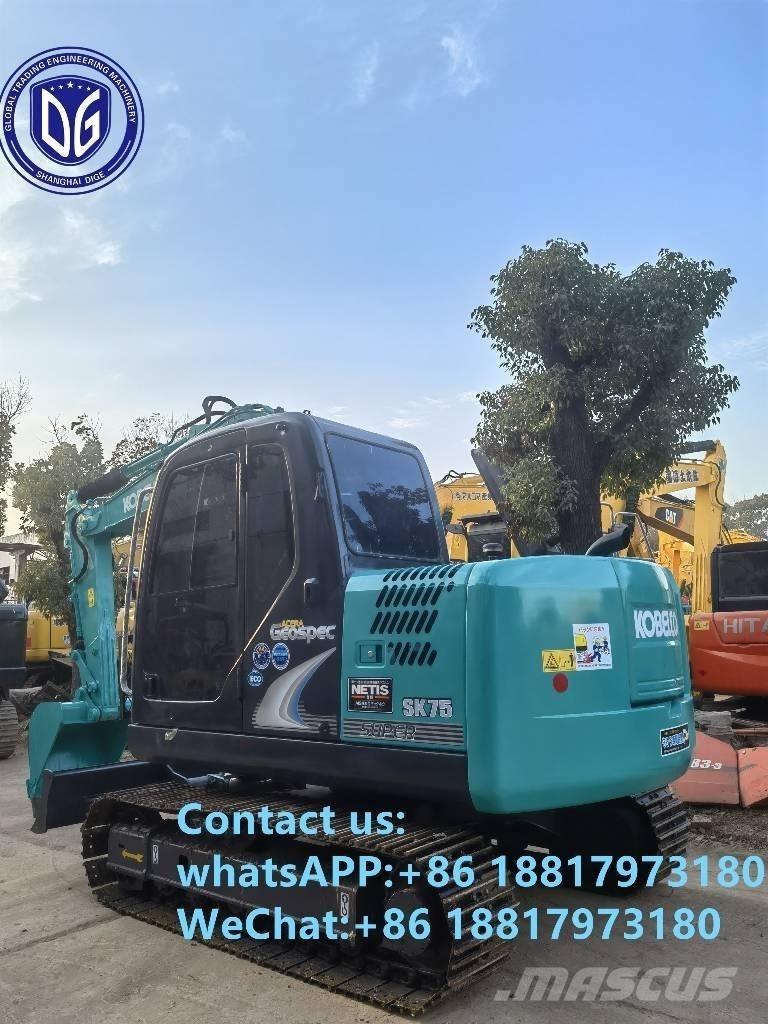 Kobelco SK75-8 Paletli ekskavatörler