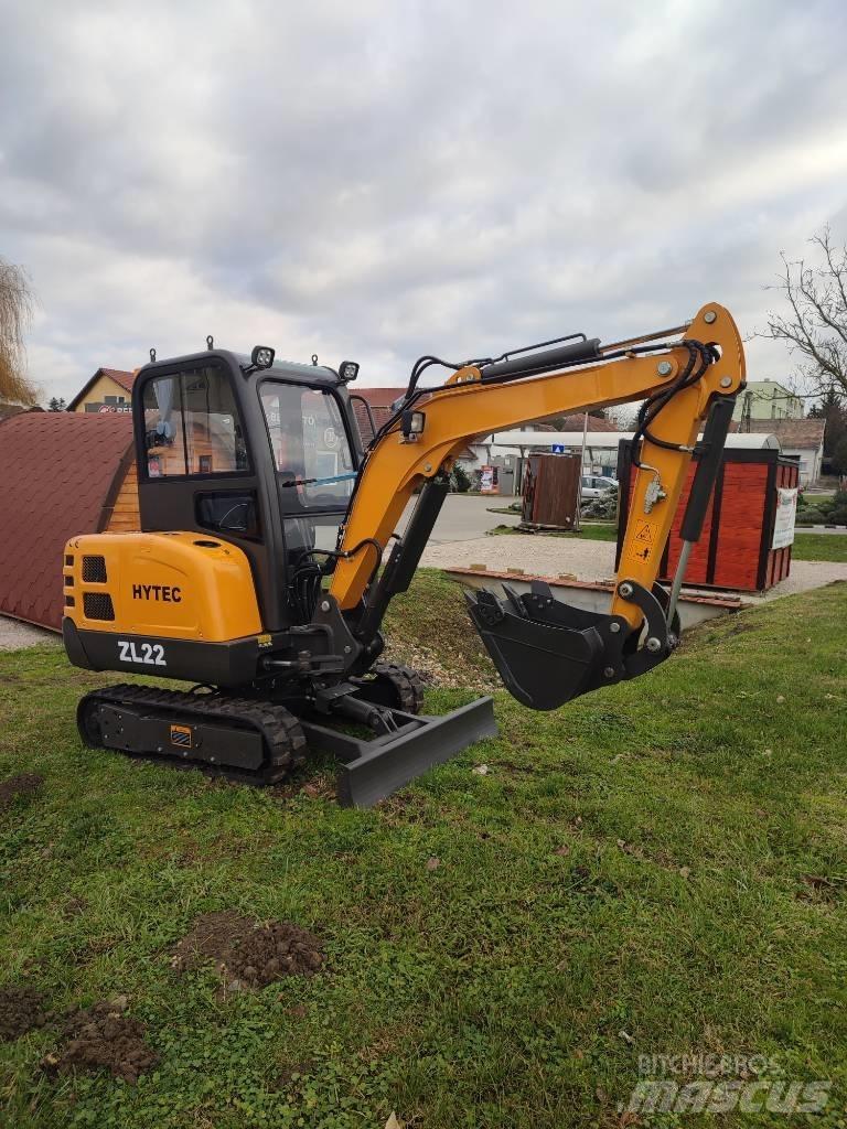 Hytec ZL 22 Mini ekskavatörler, 7 tona dek