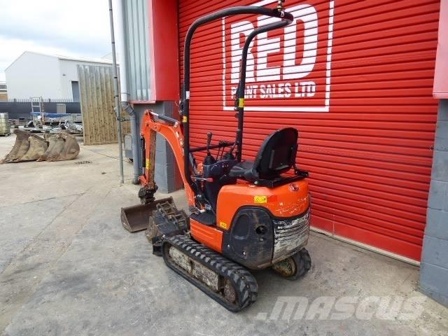 Kubota K 008-3 Mini ekskavatörler, 7 tona dek
