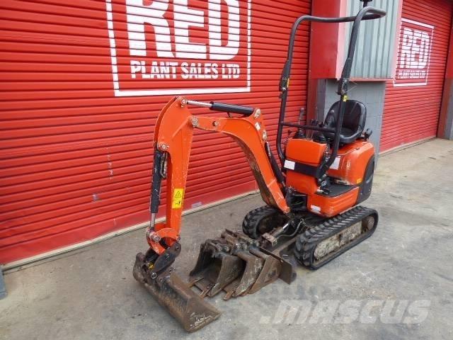 Kubota K 008-3 Mini ekskavatörler, 7 tona dek