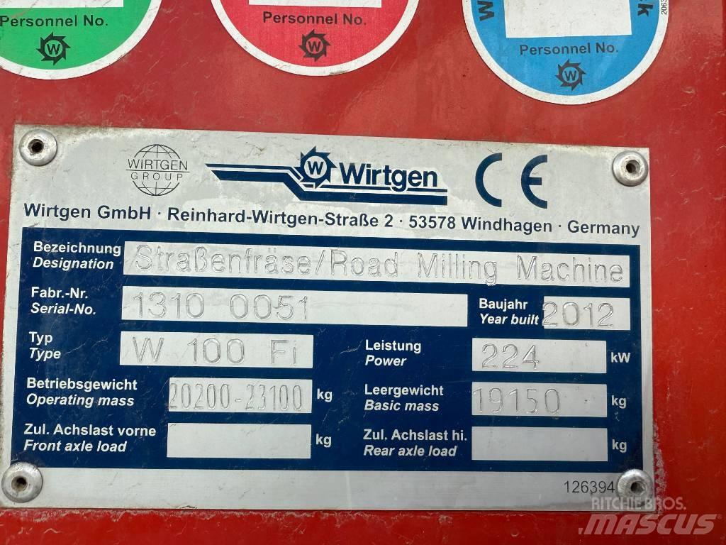 Wirtgen W100Fi Asfalt kaziyicilar