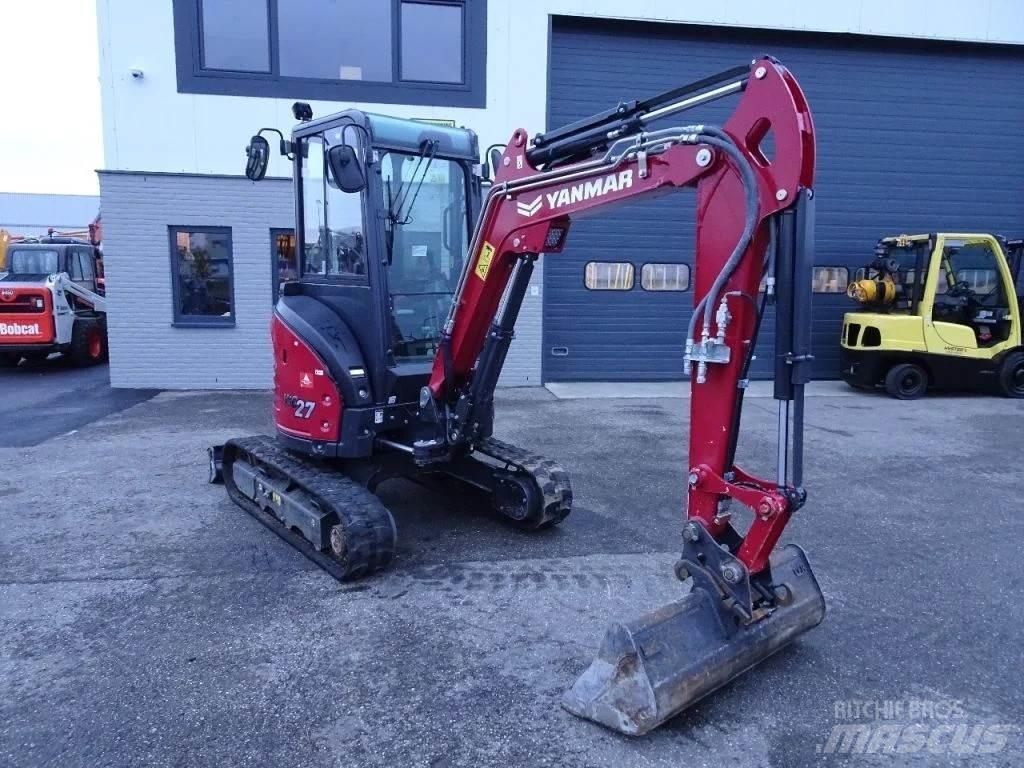 Yanmar VIO27 Mini ekskavatörler, 7 tona dek