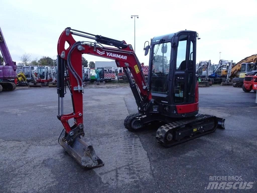 Yanmar VIO27 Mini ekskavatörler, 7 tona dek