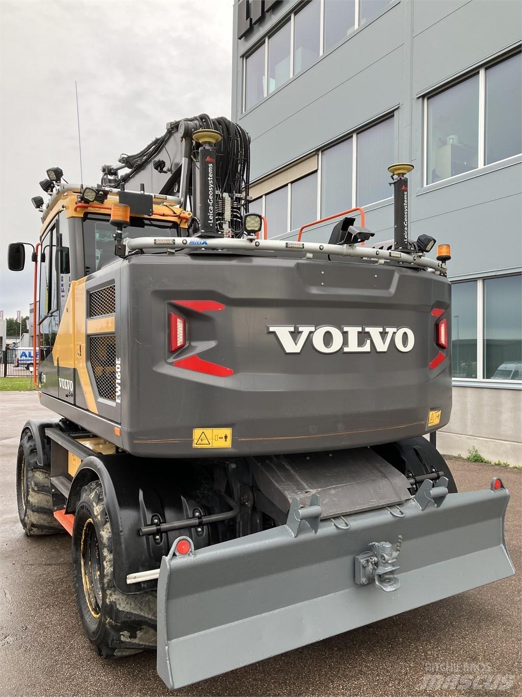 Volvo EW 160 E Lastik tekerli ekskavatörler