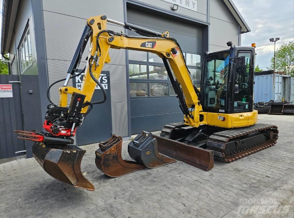 CAT 305 E2 Mini ekskavatörler, 7 tona dek