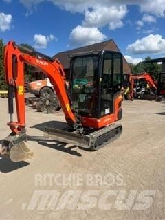 Kubota KX 019-4 Mini ekskavatörler, 7 tona dek