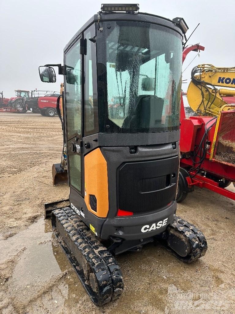 CASE CX 19 D Mini ekskavatörler, 7 tona dek
