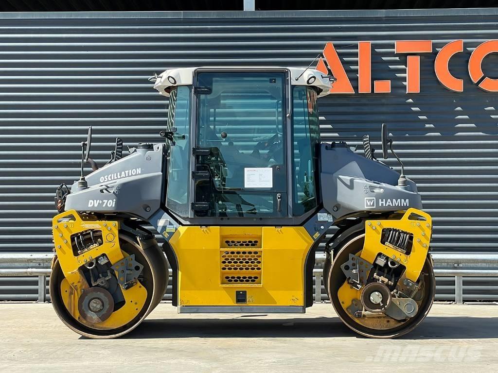 Hamm DV+ 70I VO-S Çift tamburlu silindirler