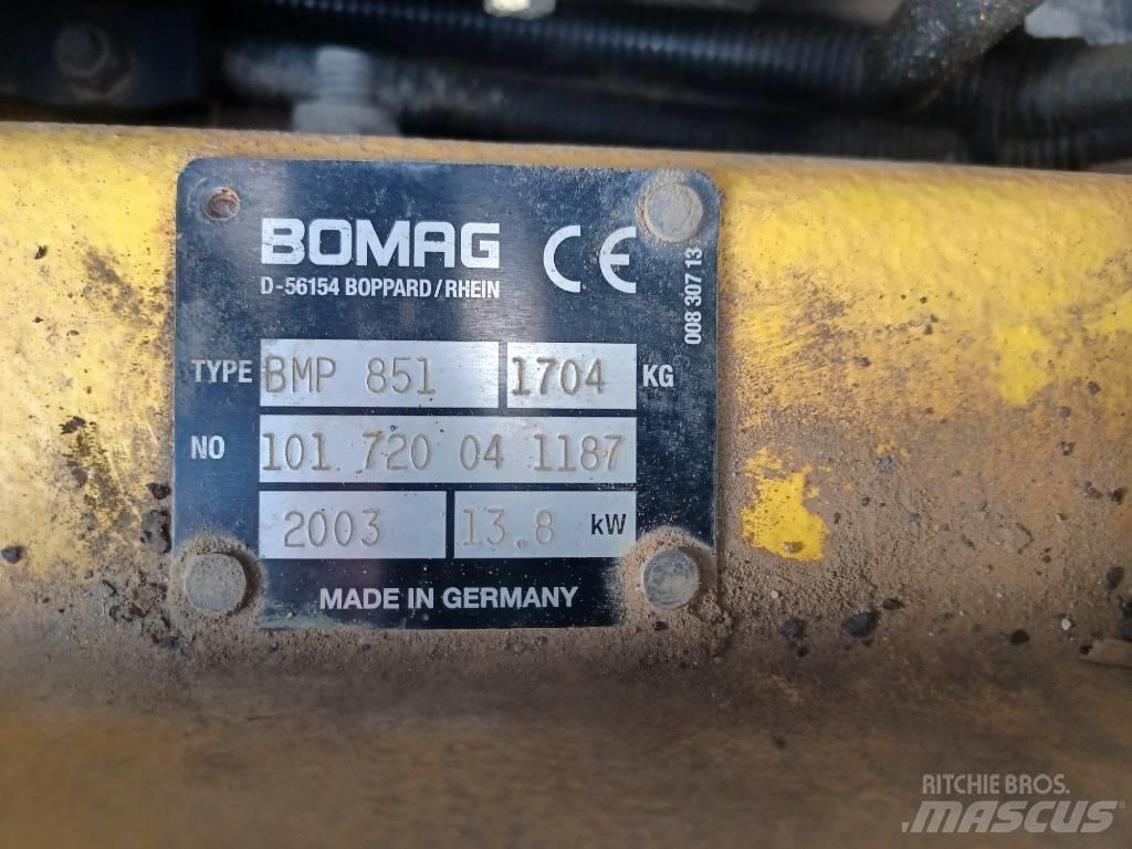Bomag BMP 851 Zemin sıkıştırma makineleri