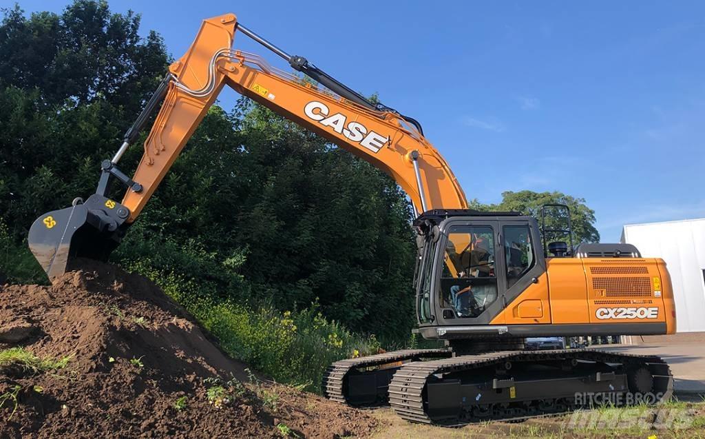 CASE CX250E Paletli ekskavatörler