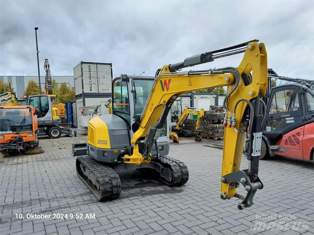 Wacker Neuson EZ50 Mini ekskavatörler, 7 tona dek