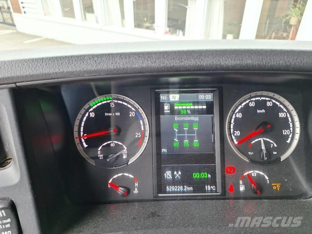 Scania R 580 LB Vinçli kamyonlar