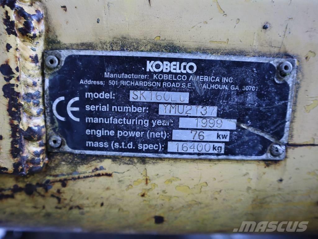 Kobelco SK 160 LC Paletli ekskavatörler