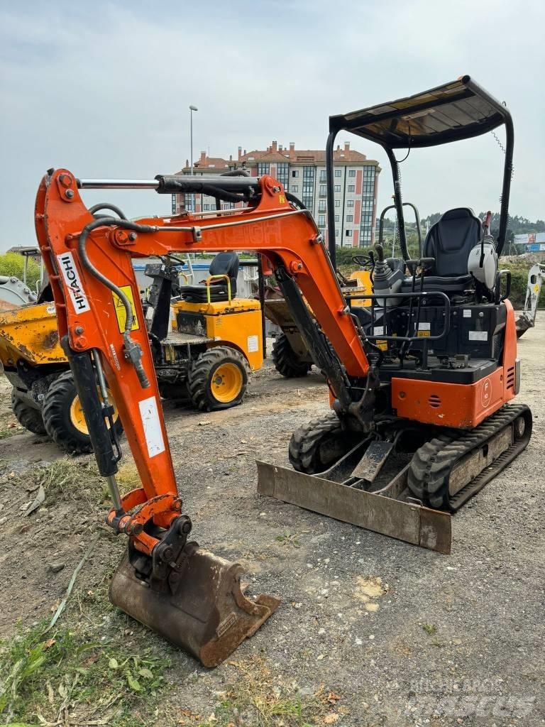 Hitachi ZX19U-5 Mini ekskavatörler, 7 tona dek