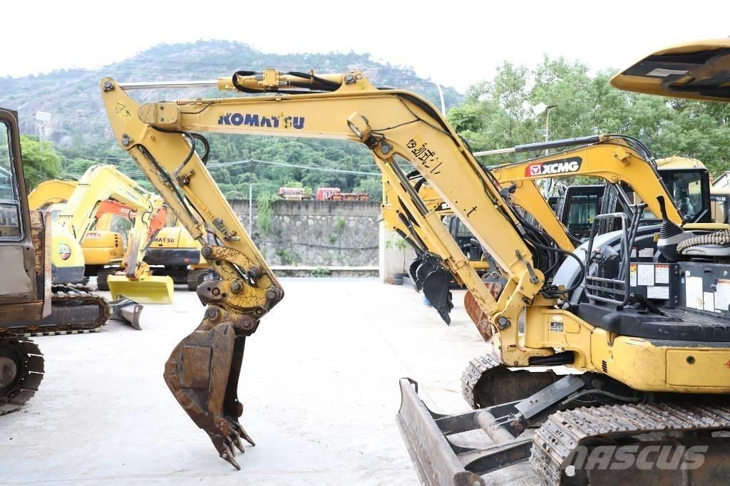 Komatsu PC 40 MR Mini ekskavatörler, 7 tona dek