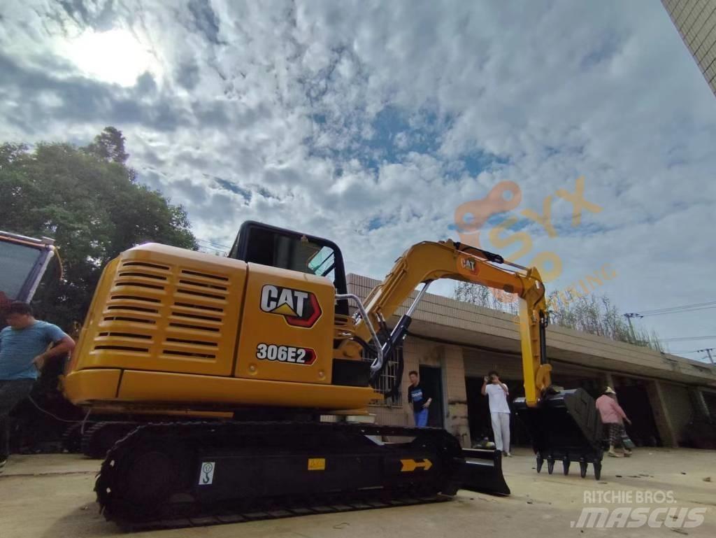 CAT 306 E2 Mini ekskavatörler, 7 tona dek
