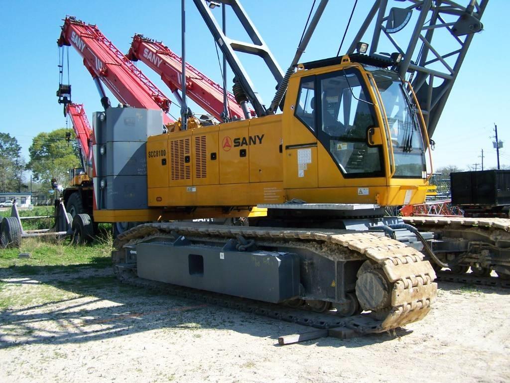 Sany SCC 8100 Paletli vinçler