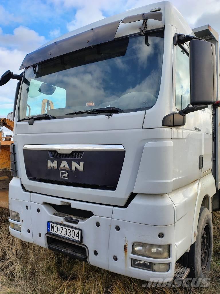 MAN TGX 33.580 Araç üzeri vinçler