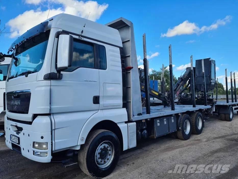 MAN TGX 33.580 Araç üzeri vinçler