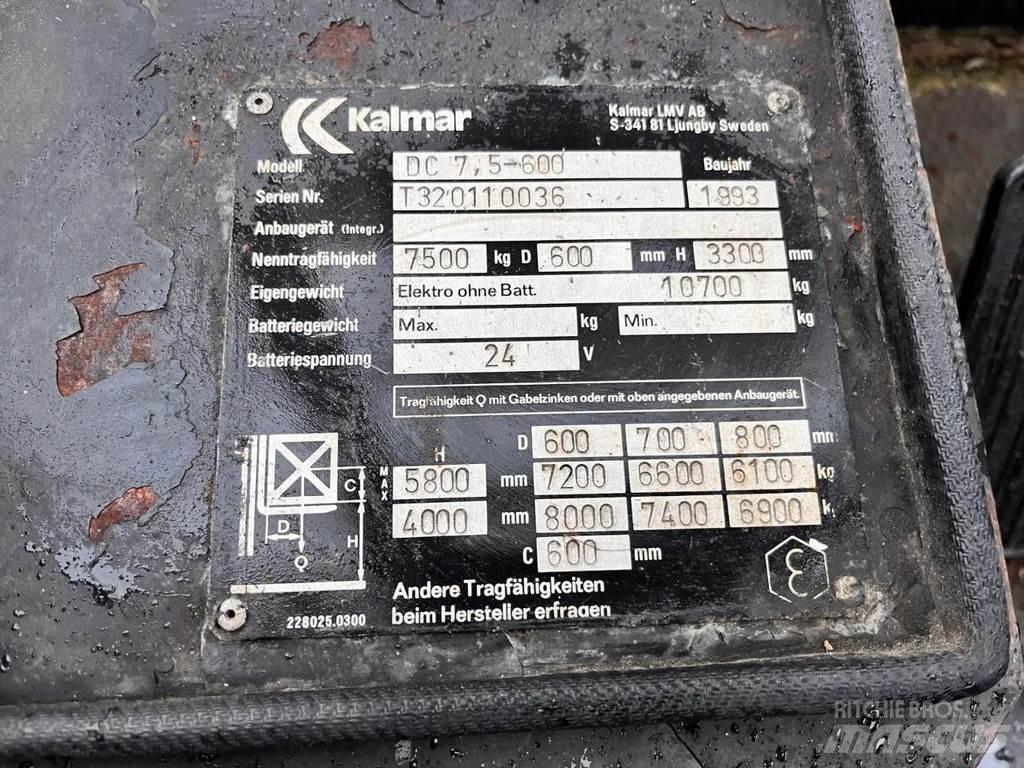 Kalmar DC7,5- 600 LPG'li forkliftler