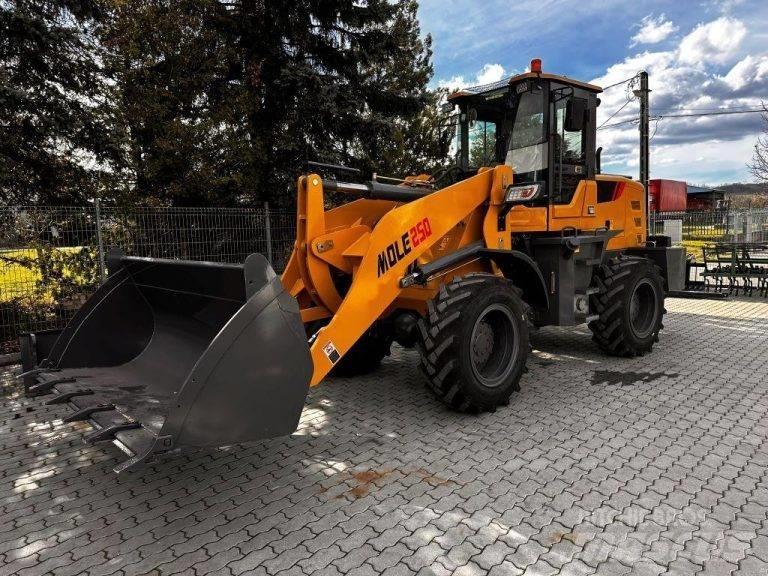 Mole 250 Ön yükleyici ve kazicilar