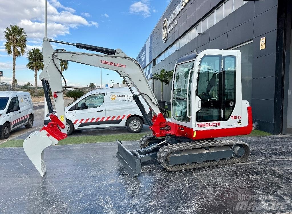 Takeuchi TB 135 Mini ekskavatörler, 7 tona dek
