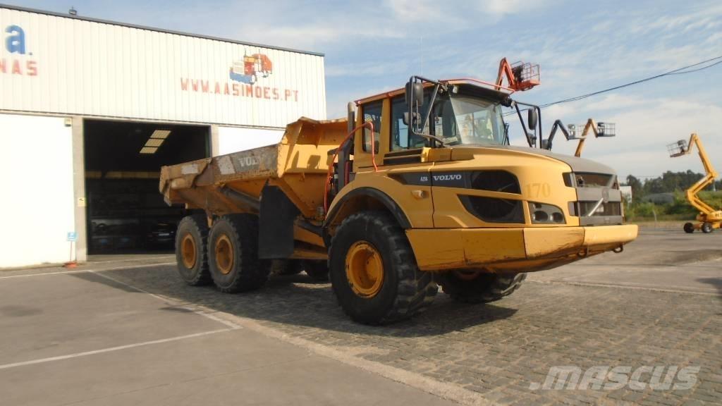 Volvo A 25 G Belden kirma kaya kamyonu